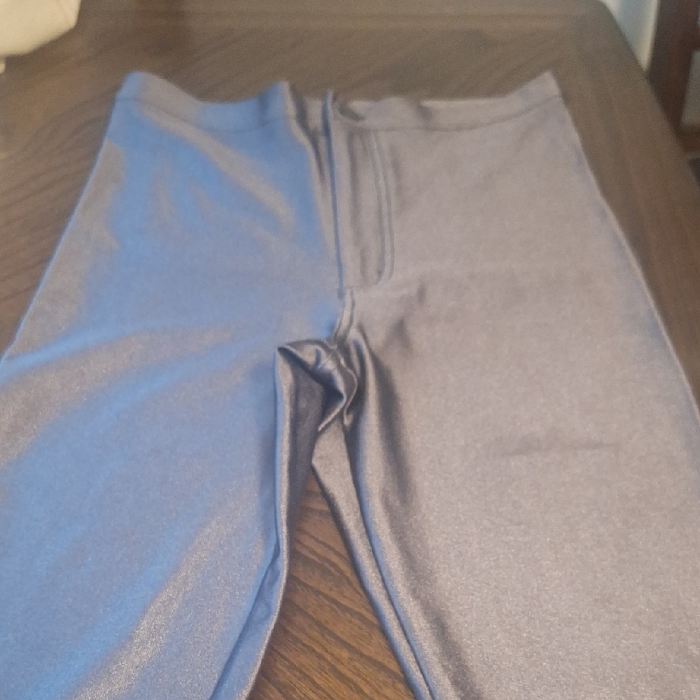 Womens  Shimmering Gray Leggings